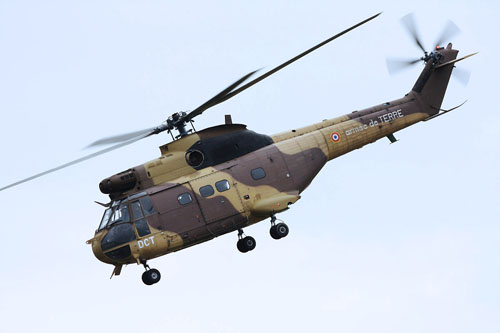 Hélicoptère SA330 Puma DCT de l'ALAT