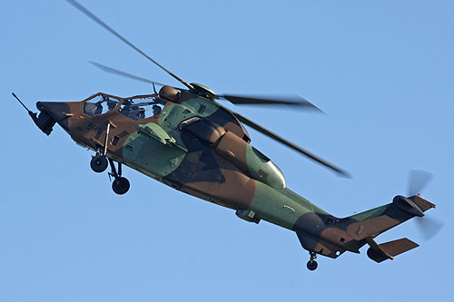 Hélicoptère d'attaque Tigre de l'Aviation Légère de l'Armée de Terre (ALAT)