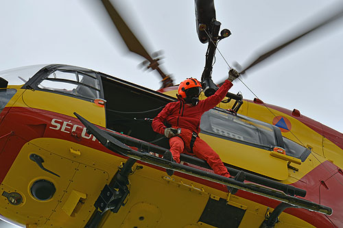 Hélicoptère EC145 Sécurité Civile