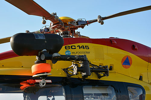 Hélicoptère EC145 Sécurité Civile