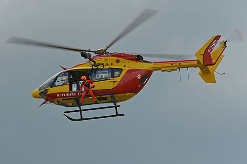 Hélicoptère EC145 Sécurité Civile