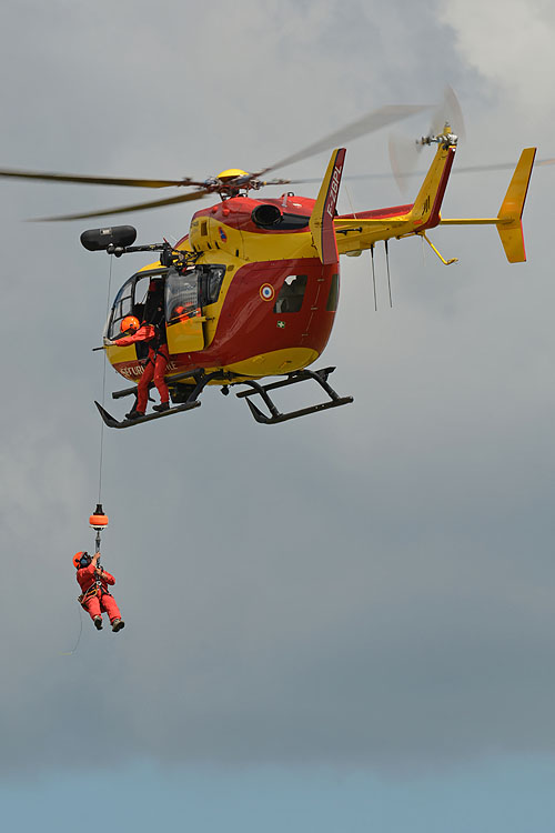 Hélicoptère EC145 Sécurité Civile