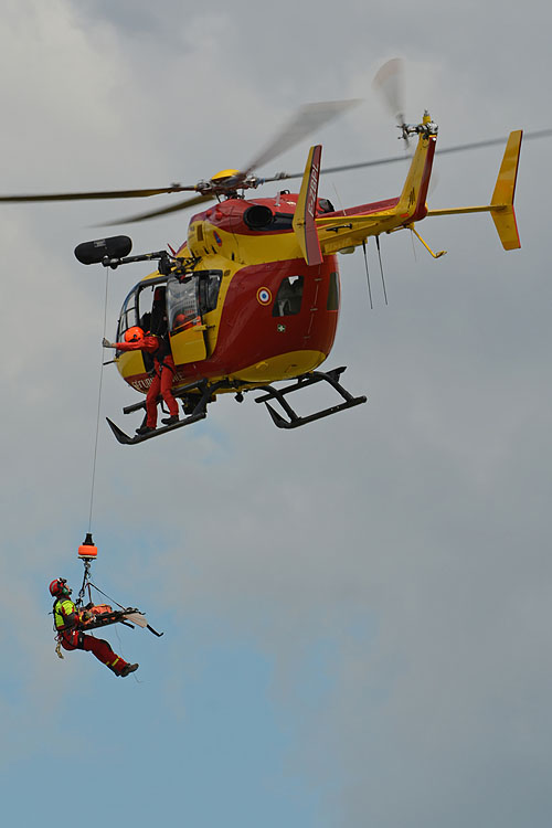 Hélicoptère EC145 Sécurité Civile