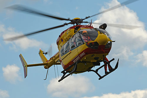 Hélicoptère EC145 Sécurité Civile