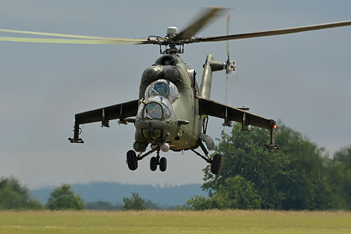 Hélicoptère MI24 Hind Pologne