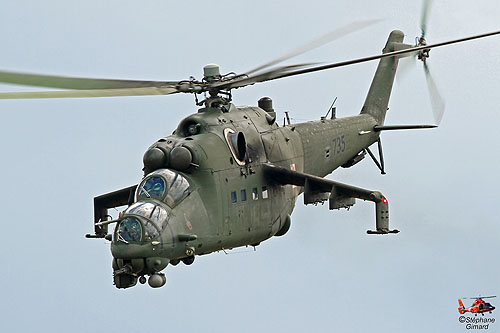 Hélicoptère MI24 Hind Pologne