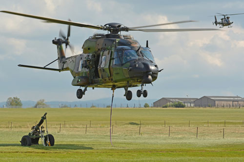 Hélicoptère de transport NH90 Caïman ALAT