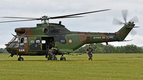 Hélicoptère SA330 Puma de l'ALAT