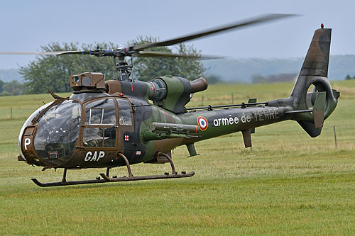 Hélicoptère SA342 Gazelle HOT de l'ALAT