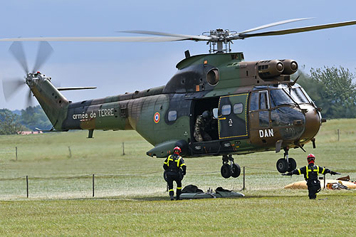 Hélicoptère de transport SA330 Puma de l'ALAT