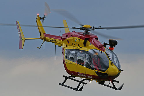 Hélicoptère EC145 de la Sécurité Civile