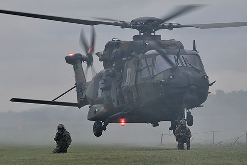 Hélicoptère de transport NH90 TTH Caïman de l'ALAT