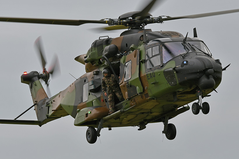 Hélicoptère de transport NH90 TTH Caïman de l'ALAT