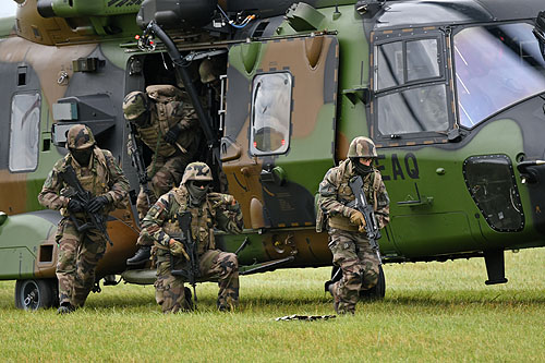 Hélicoptère de transport NH90 TTH Caïman de l'ALAT