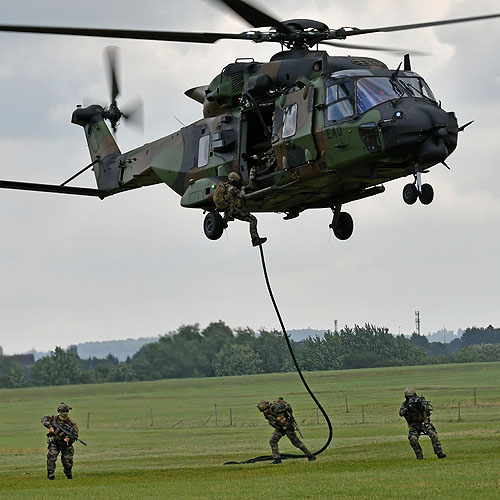 Hélicoptère de transport NH90 Caïman ALAT