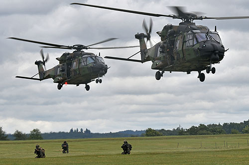 Hélicoptère de transport NH90 Caïman ALAT