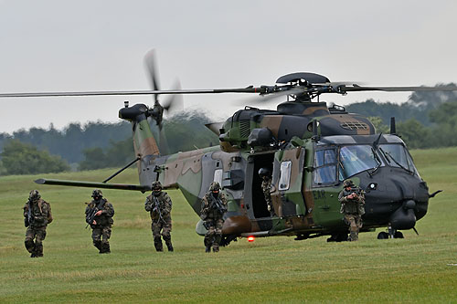 Hélicoptère de transport NH90 Caïman ALAT