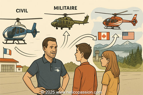 Devenir pilote d'hélicoptère : un guide complet, écrit comme si un pilote expérimenté conseillait un(e) jeune motivé(e)