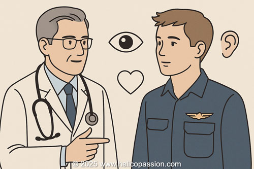 Devenir pilote d'hélicoptère : visite médicale dans un CEMPN (Centre d'Expertise Médical du Personnel Navigant)