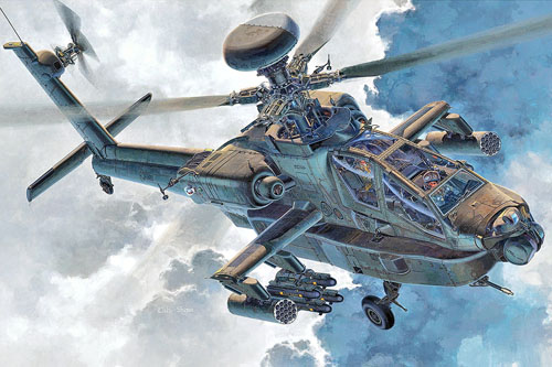 Hélicoptère AH64D Apache Longbow