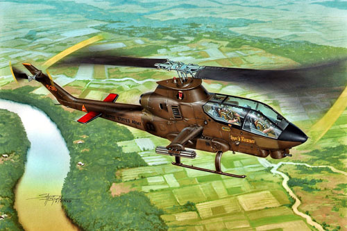 Hélicoptère AH1G Cobra, US Army, Guerre du Vietnam