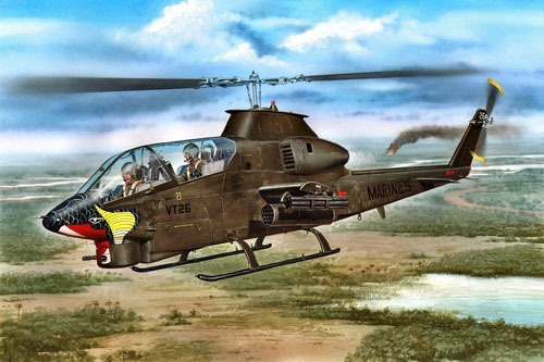 Hélicoptère AH1G Cobra, US Army, Guerre du Vietnam