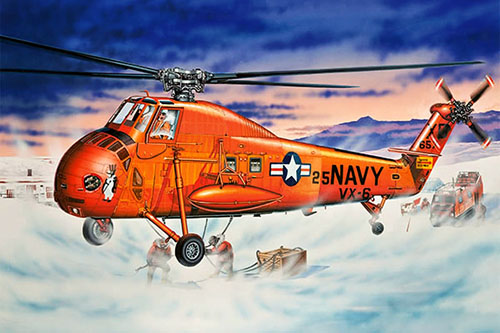 Hélicoptère UH34D Seahorse, US Navy