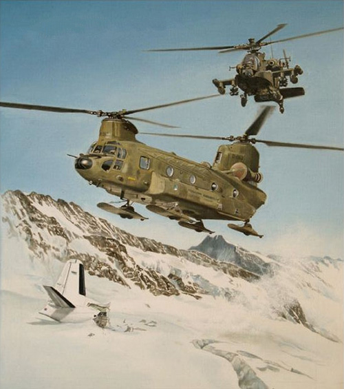 CH47 Chinook KLU, AH64 Apache KLU