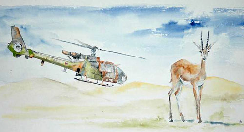 Hélicoptère Gazelle