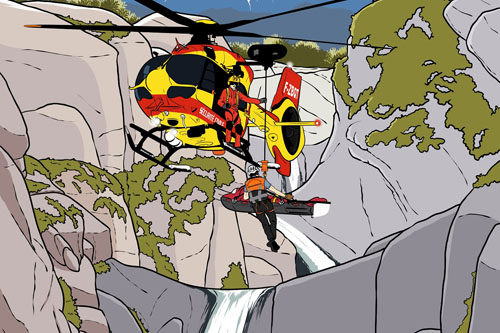 Hélicoptère H145 de la Sécurité Civile