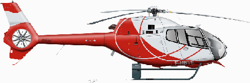 Hélicoptère EC120 Colibri de de l'EAALAT de Dax