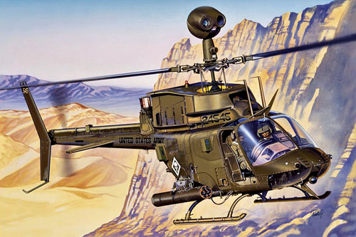 Hélicoptère OH58D Kiowa Warrior de l'US Army, Irak
