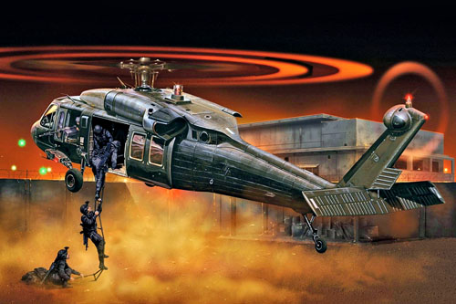 Hélicoptère UH60 Blackhawk de l'US Army, Afghanistan