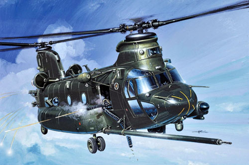 Hélicoptère ACH47 Guns-A-Go-Go, Guerre du Vietnam