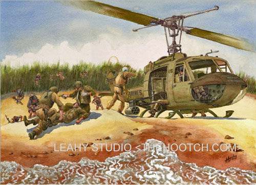 UH1 Huey, Vietnam