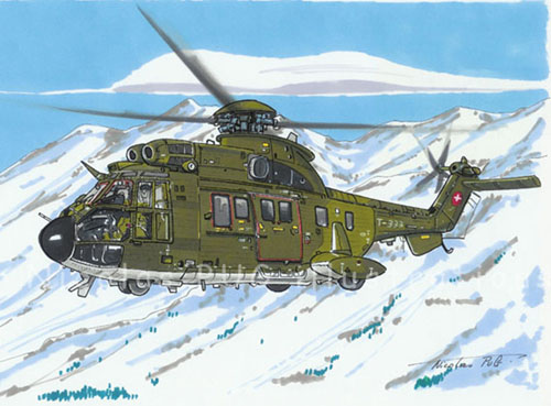 SuperPuma de l'Armée suisse