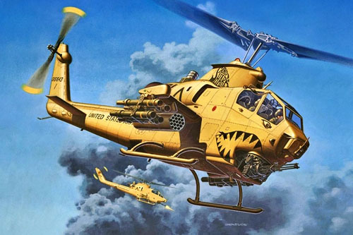 Hélicoptère d'attaque AH1F Cobra de l'US Army, Guerre du Golfe