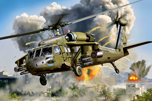 Hélicoptère UH60 Blackhawk US Army, Irak