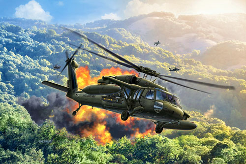 Hélicoptère UH60 Blackhawk US Army