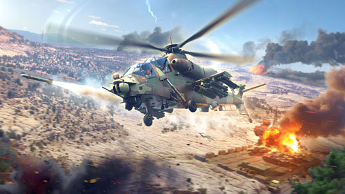 Hélicoptère CSH2 Rooivalk sud-africain