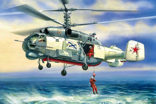 Hélicoptère KA27PS Hélix D de recherche et sauvetage