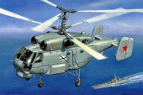 Hélicoptère de lutte anti-sousmarine KA27PL Hélix A