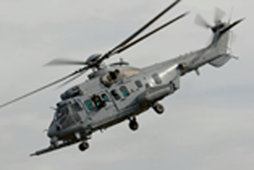 Hélicoptère EC725 Caracal de l'Armée de l'Air