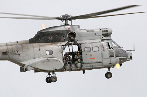 Hélicoptère SA330 Puma de l'Armée de l'Air