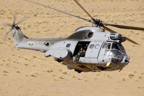 Hélicoptère SA330 Puma de l'Armée de l'Air