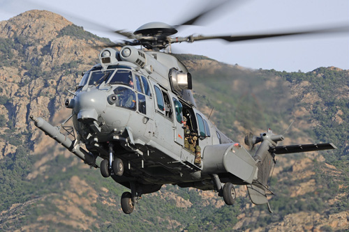 Hélicoptère EC725 Caracal de l'Armée de l'Air