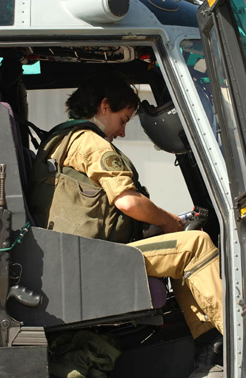 Maud GROSLIER, pilote de Caracal