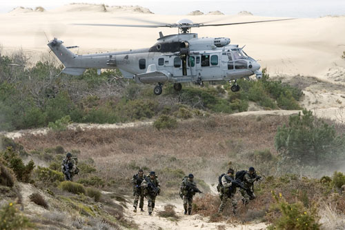 Hélicoptère EC725 Caracal de l'Armée de l'Air