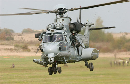 Hélicoptère EC725 Caracal de l'Armée de l'Air