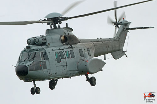 Hélicoptère AS332 SuperPuma de l'Armée de l'Air